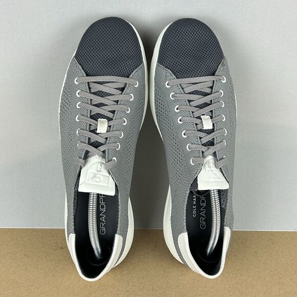Cole Haan Gray and White Sneakers - Picture 5 of 10